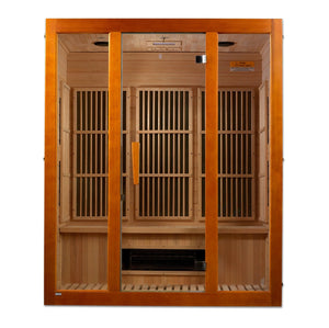 Maxxus Alpine Low EMF Indoor Infrared Sauna in Canadian Hemlock (3-Person Capacity)