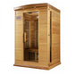 Maxxus Low EMF Indoor Infrared Sauna in Canadian Hemlock (2-Person Capacity)