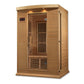 Maxxus Low EMF Indoor Infrared Sauna in Canadian Hemlock (2-Person Capacity)