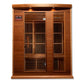 Maxxus Low EMF Indoor Infrared Sauna in Canadian Red Cedar (3-Person Capacity)