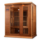 Maxxus Low EMF Indoor Infrared Sauna in Canadian Red Cedar (3-Person Capacity)