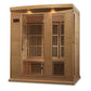 Maxxus Low EMF Indoor Infrared Sauna in Canadian Hemlock (3-Person Capacity)