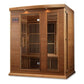 Maxxus Near Zero EMF Indoor Infrared Sauna in Canadian Red Cedar (3-Person Capacity)