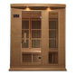 Maxxus Near Zero EMF Indoor Infrared Sauna in Canadian Hemlock (3-Person Capacity)