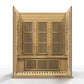 Maxxus Near Zero EMF Indoor Infrared Sauna in Canadian Hemlock (3-Person Capacity)