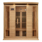 Maxxus Near Zero EMF Indoor Infrared Sauna in Canadian Hemlock (4-Person Capacity)