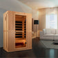 Maxxus Low EMF Indoor Infrared Sauna in Canadian Hemlock (2-Person Capacity)