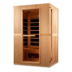 Maxxus Low EMF Indoor Infrared Sauna in Canadian Hemlock (2-Person Capacity)