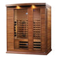 Maxxus Full Spectrum Near Zero EMF Indoor Infrared Sauna in Canadian Red Cedar (3-Person Capacity)