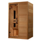 Maxxus S-Line Low EMF Indoor Infrared Sauna in Canadian Hemlock (2-Person Capacity)