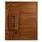 Maxxus S-Line Full Spectrum Near Zero EMF Indoor Infrared Sauna in Canadian Hemlock (3-Person Capacity)