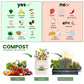OLLE Garden In-ground Worm Compost Bin
