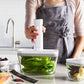 ZWILLING Medium Plastic Vacuum Lunch Container in White, Fresh & Save Series