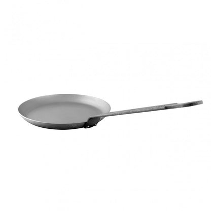 Mauviel 1830 M'STEEL Black Carbon Steel Crepe Pan With Iron Handle