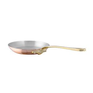Mauviel 1830 M'Heritage M'150 B Copper Frying Pan With Brass Handle