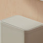 Caraway 45L Rectangular Step Trash Can in Cream
