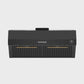 FORNO Espresso Bari 30" 400 CFM Under Cabinet Range Hood in Black with Antique Brass Handles, FRHUC5255-30BLK