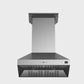 FORNO Orvieto 36" 1,200 CFM Wall Mount Range Hood in Stainless Steel, FRHWM5094-36