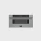 FORNO Capoliveri 30" 1.2 cu. ft. Built-In Microwave Drawer in Stainless Steel, FMWDR3000-30