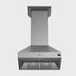 FORNO Orvieto 30" 600 CFM Wall Mount Range Hood in Stainless Steel, FRHWM5094-30