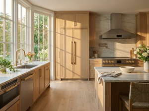 Induction Hardware 24-Inch Refrigerator Built-In Column with Water Dispenser, Panel Ready, RFC-24-PR