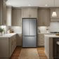 SAMSUNG 32" 17.5 cu. ft. Counter Depth 3-Door French Door Smart Refrigerator in Stainless Steel with Ice Maker