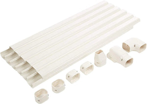 Senville 20 ft. Line Set Cover Kit for Mini Split AC, SENLC-6 (Only Compatible with Senville Mini Split Systems)