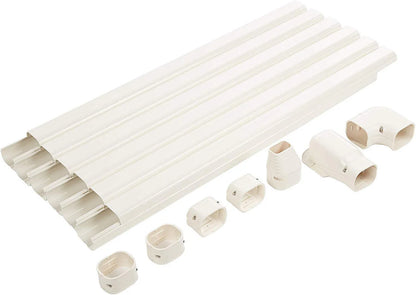 Senville 20 ft. Line Set Cover Kit for Mini Split AC, SENLC-6 (Only Compatible with Senville Mini Split Systems)