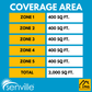 Senville AURA 45,000 BTU 5 Zone Ductless Mini Split - 230V - 21.8 SEER2 - Energy Star, SENA-48HF-F99999