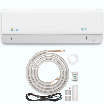 Senville AURA 12,000 BTU Multi-Zone Mini Split Wall Mount Air Handler, SENA-12HFMO-IZ