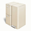 Caraway Trash & Recycling Duo (Slim) - Cream