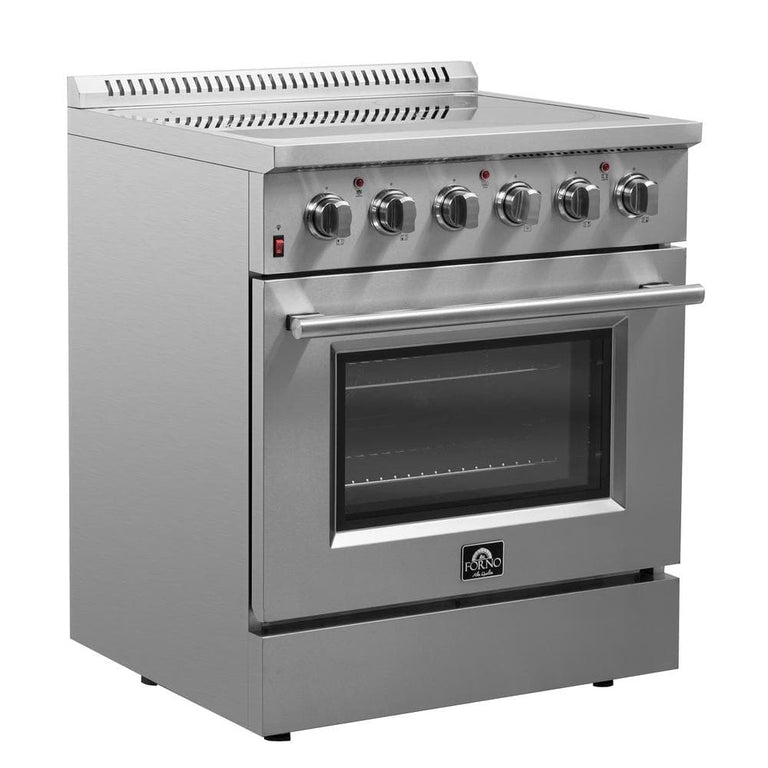 Forno 30" Freestanding Electric Range in Stainless Steel, FFSEL6083-30
