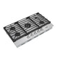 THOR 36" Professional Gas Cooktop with Stainless Knobs, TGC36F