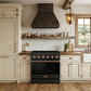 Gordon Ramsay by THOR Kitchen 36" 6 cu. ft. Professional Electric Range with 5 Burners in Black with Rose Gold Accents, RSE36PB-RSG