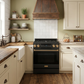 Gordon Ramsay by THOR Kitchen 30" 4.55 cu. ft. Professional Natural Gas Range with Tilt Panel Touch Control and Self-Clean in Matte Black with Bronze Accents, RSG30B-BRZ