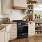 Gordon Ramsay by THOR Kitchen 30" 4.55 cu. ft. Professional Natural Gas Range with Tilt Panel Touch Control and Self-Clean in Matte Black with Stainless Steel Accents, RSG30B-SS