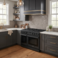THOR Kitchen Contemporary 48" 7.6 cu. ft. Propane Gas Range with Convection Oven in Black Matte, ARG48BLP