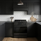 Gordon Ramsay by THOR Kitchen 30" 4.55 cu. ft. Professional Propane Gas Range with Tilt Panel Touch Control and Self-Clean in Matte Black, RSG30BLP