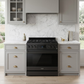 Gordon Ramsay by THOR Kitchen 36" 6.0 cu. ft. Professional Natural Gas Range with Tilt Panel Touch Control, Self-Clean and Air Fry in Matte Black, RSG36B