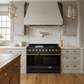 Gordon Ramsay by THOR Kitchen 48" 6.8 cu. ft. Professional Propane Gas Range in Matte Black with Bronze Accents, RSG48EBLP-BRZ