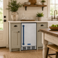 Gordon Ramsay by THOR Kitchen 15" Built-in 58 lbs. Ice Maker in Stainless Steel with Blue Accents, RIM1501-BLU