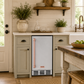 Gordon Ramsay by THOR Kitchen 15" Built-in 58 lbs. Ice Maker in Stainless Steel with Rose Gold Accents, RIM1501-RSG