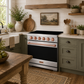 Gordon Ramsay by THOR Kitchen 30 Inch Professional Electric Range, 5 Element, Convection Oven in Stainless Steel with Rose Gold Accents, RSE30P-RSG
