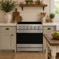 Gordon Ramsay by THOR Kitchen 30 Inch Professional Electric Range, 5 Element, Convection Oven in Stainless Steel, RSE30P