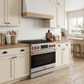 Gordon Ramsay by THOR Kitchen 36" 6.0 cu. ft. Professional Propane Gas Range with Tilt Panel Touch Control, Self-Clean and Air Fry in Stainless Steel with Rose Gold Accents, RSG36LP-RSG