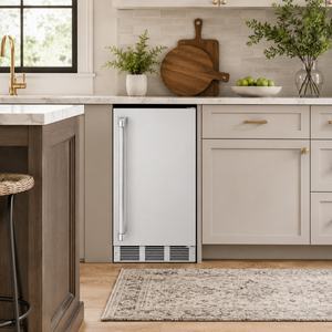 Gordon Ramsay by THOR Kitchen 15" Built-in 58 lbs. Ice Maker in Stainless Steel, RIM1501