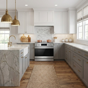 Gordon Ramsay by THOR Kitchen 36" 6.0 cu. ft. Professional Electric Range with Tilt Panel Touch Control, Self-Clean and Air Fry in Stainless Steel, RSE36