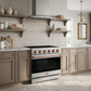 Gordon Ramsay by THOR Kitchen 36" 6 cu. ft. Professional Electric Range with 5 Burners in Stainless Steel with Rose Gold Accents, RSE36P-RSG