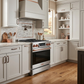 Gordon Ramsay by THOR Kitchen 30" 4.55 cu. ft. Professional Natural Gas Range with Tilt Panel Touch Control and Self-Clean in Stainless Steel with Rose Gold Accents, RSG30-RSG
