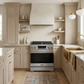 Gordon Ramsay by THOR Kitchen 30" 4.55 cu. ft. Professional Propane Gas Range with Tilt Panel Touch Control and Self-Clean in Stainless Steel with Bronze Accents, RSG30LP-BRZ